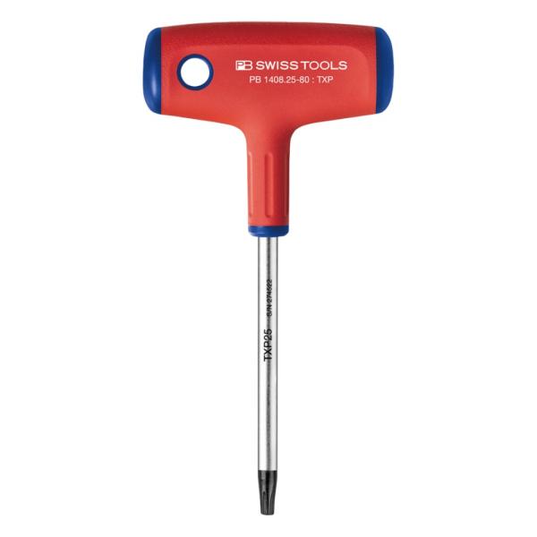 PB SWISS TOOLS 1408.25-80 クロスハンドル トルクスプラスドライバー ハンド...