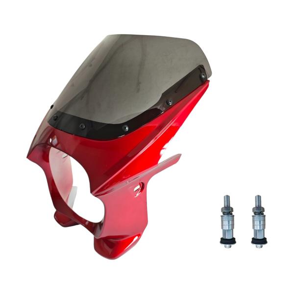 ビキニカウル φ180 ボルトセット レッド 外装 CB400SF / ホーネット250 / ゼファ...