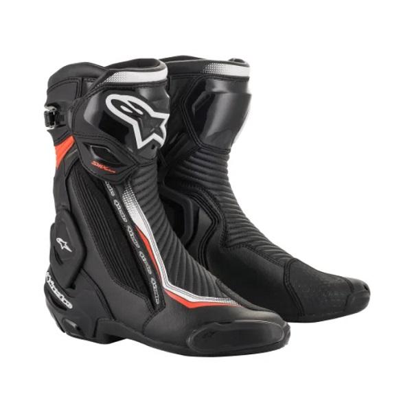 alpinestars SMX PLUS V2 BOOT ブラック/ホワイト/レッドフルオ 42(2...