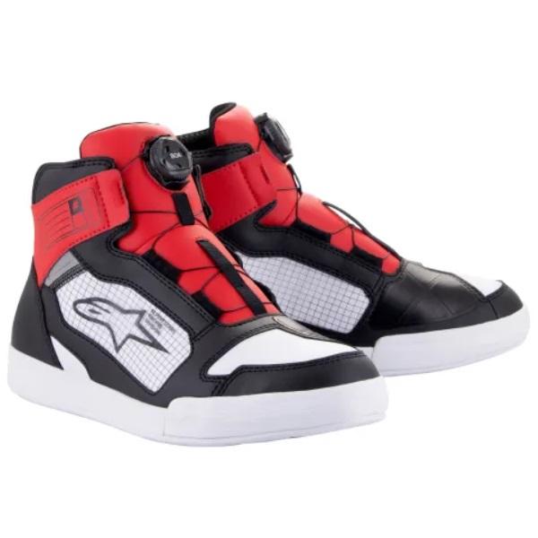 alpinestars AXIOM BOA WATERPROOF SHOE ブラック/ホワイト/レッ...