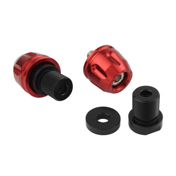 POSH Faith(ポッシュフェイス) リボルバーエンド カワサキ純正 ハンドルM17タイプ レッ...