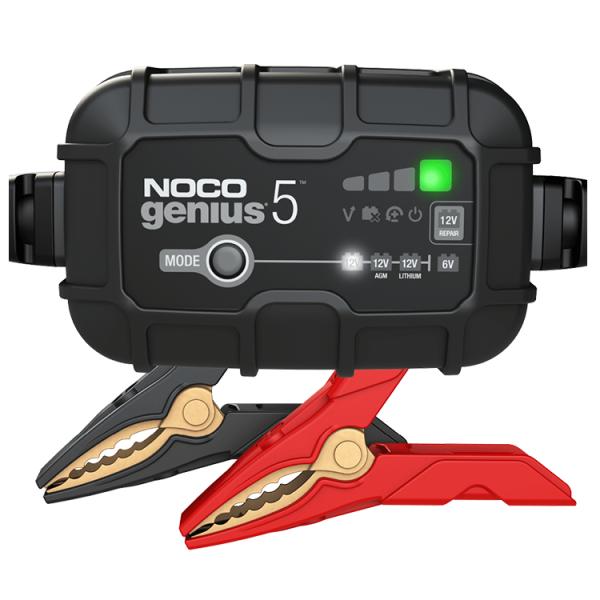 NOCO バッテリーチャージャー GENIUS G5JP バイク バッテリー バッテリー充電器・テス...