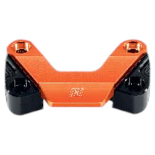 田中商会 ca1327 H2C製 グロム用 ハンドルバークランプ オレンジ バイク ハンドルホルダー...