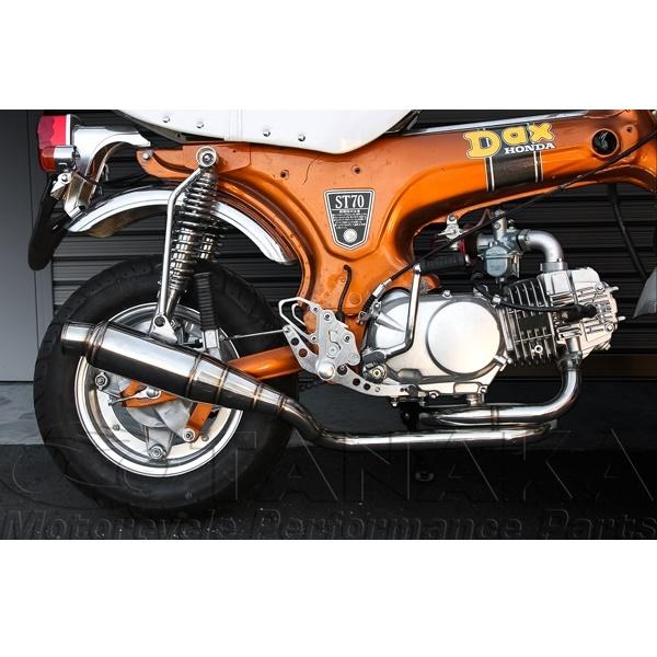 田中商会 ca1369 ダックス用 トルネードマフラー バイク フルエキゾーストマフラー