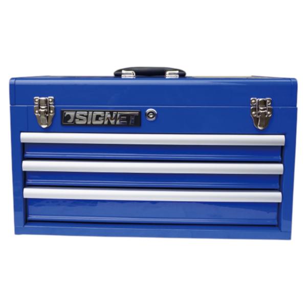 SIGNET(シグネット) 3段ツールボックス ブルー 54430 工具箱・ツールボックス