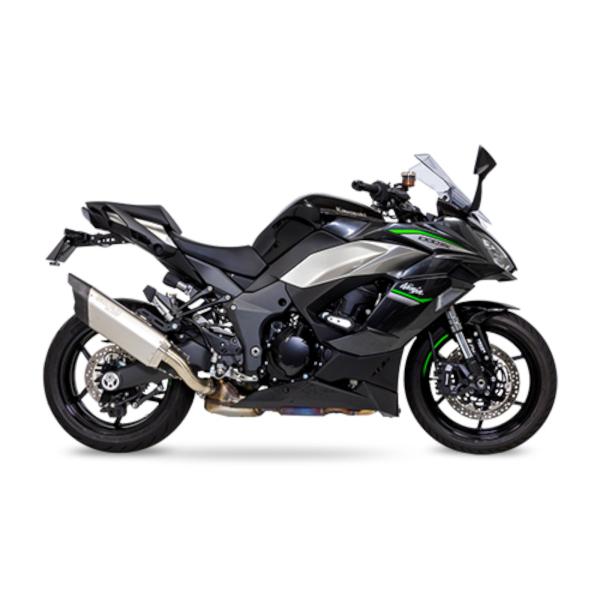 モリワキ(MORIWAKI) スリップオンマフラー ブレード ホワイトチタン ニンジャ1000SX ...