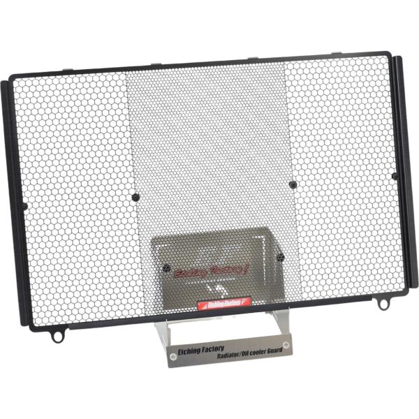 エッチングファクトリー CB1000ホーネット(2025)用 ラジエターコアガード ブラック/レッド...