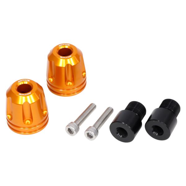 ACTIVE アルミバーエンド リボルバー YAMAHA M16 ゴールド 60800113Y バイ...