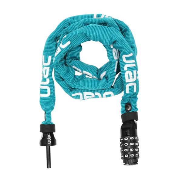 ULAC シリコンラバーエンド ダイヤルチェーンロック 52ND STREET ティール A800C...