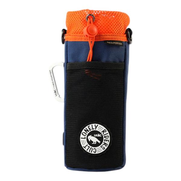 ULAC ステムバッグ C-HOLD DX ネイビー/オレンジ 1.1L PB4 自転車