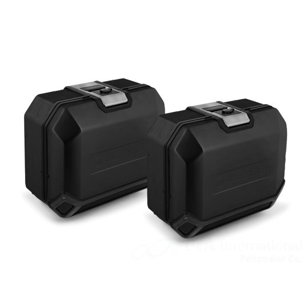 Wunderlich(ワンダーリッヒ) サイドケースセット X-CASE X36 純正キー対応 ブラ...