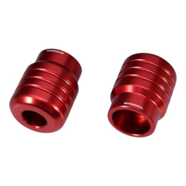 SPEEDRA スライダー ハーレー純正クラッシュバー用 レッド AEGSHD03RD バイク 外装