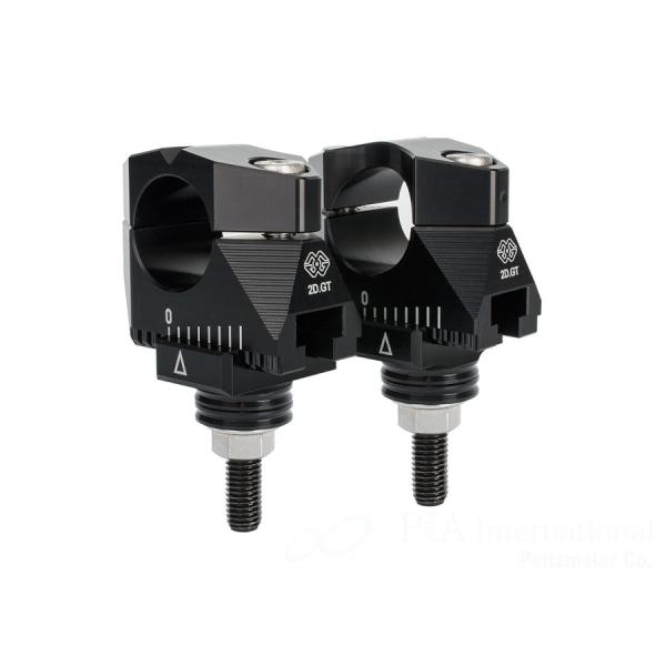 GILLES TOOLING アジャスタブルハンドルバーライザー マウントキット 2DGT 2DGT...