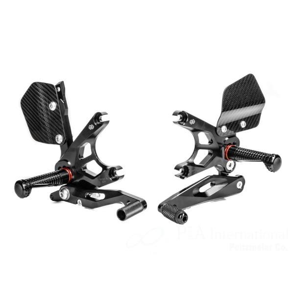 GILLES TOOLING アジャスタブルバックステップ FXR FXRK07B バイク