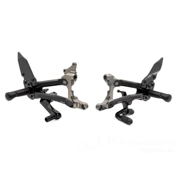 GILLES TOOLING アジャスタブルバックステップ FXR FXR2D01B バイク
