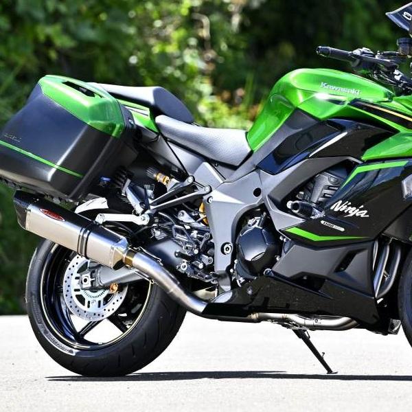 STRIKER インターモデル SC フルエキゾースト OFF-Type B JMCA 純正パニア対...