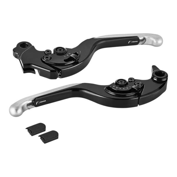 rezoma ブレーキレバー「ADJUSTABLE PLUS」 シルバー LBX301A バイク