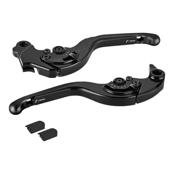 rezoma ブレーキレバー「ADJUSTABLE PLUS」 ブラック LBX208B バイク