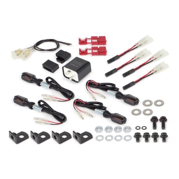 SP武川(SPタケガワ) バイク 電装 ウインカー ストリームラインミニLEDウインカーキット モン...