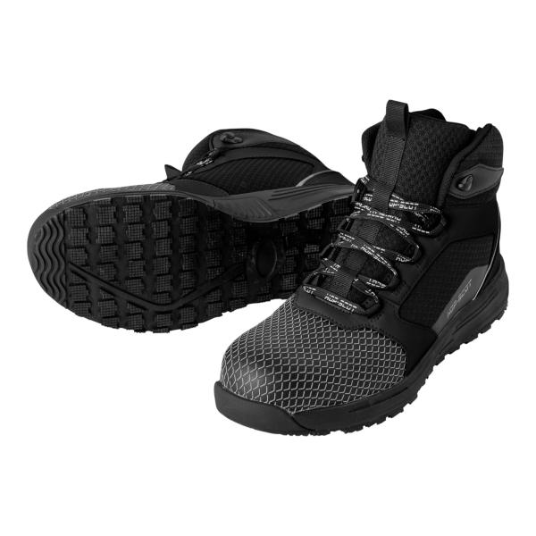 HOP-SCOT(ホップスコット) ハイビス高耐久プロセーフティー ハイビスブラック 24.5cm ...