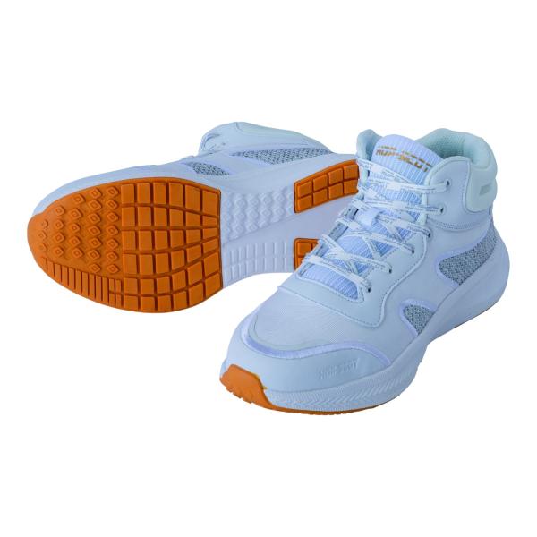 HOP-SCOT(ホップスコット) コスパセーフティー ホワイト 25.5cm 780074  整備...