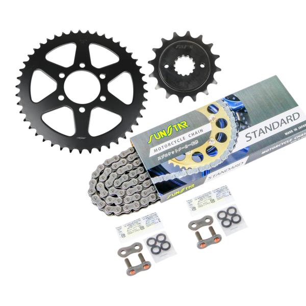 SUNSTAR(サンスター) バイク 駆動系 駆動系セット スプロケット&amp;チェーンキット KS371...