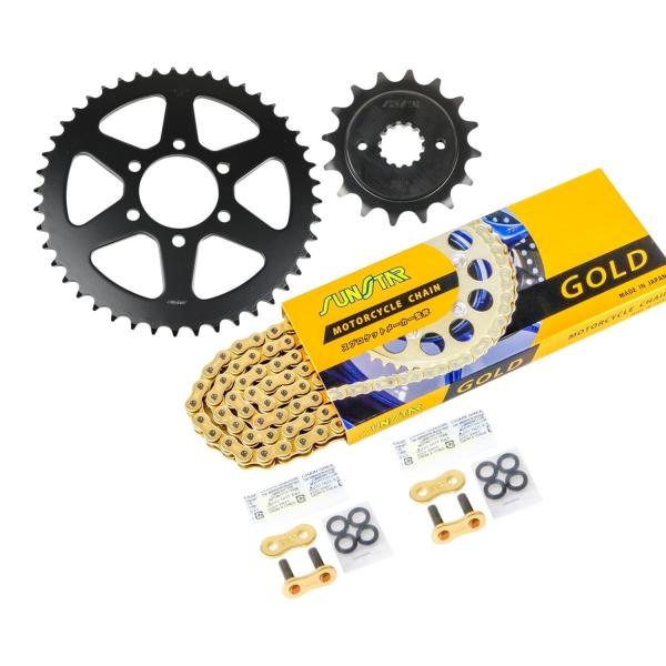 SUNSTAR(サンスター) バイク 駆動系 駆動系セット スプロケット&amp;チェーンキット KS371...