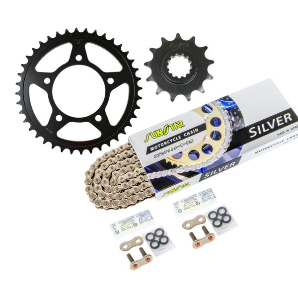 SUNSTAR(サンスター) バイク 駆動系 駆動系セット スプロケット&amp;チェーンキット KS3J4...