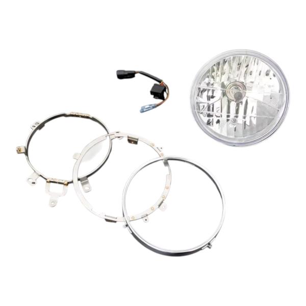 ARCHI(アーキ) バイク 電装 ヘッドライト マルチリフレクター クリア ヘッドライトコンバージ...