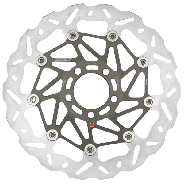 BRAKING(ブレーキング) バイク ブレーキ ディスクローター ウェーブディスク SK2 フロン...