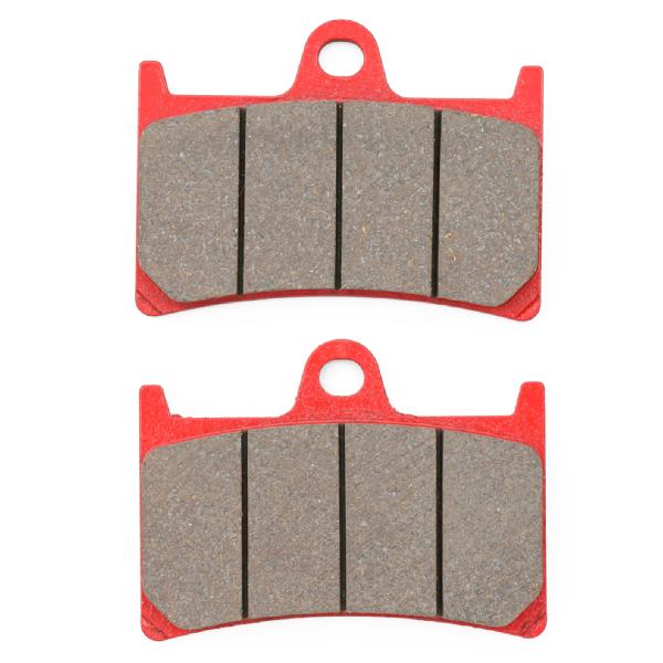 DAYTONA(デイトナ) バイク ブレーキ ブレーキパッド 赤パッド ブレーキパッド 66723 ...