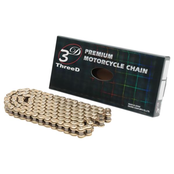 EKチェーン(江沼チェーン) バイク 駆動系 チェーン ThreeD ZNシリーズ 525ZN-94...