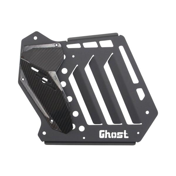 Ghost Factory(ゴーストファクトリー) バイク アルミラジエーターガードセット 艶ありカ...