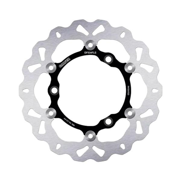 GALFER(ガルファー) バイク ビッグフローティングブレーキディスクローター 267mm フロン...