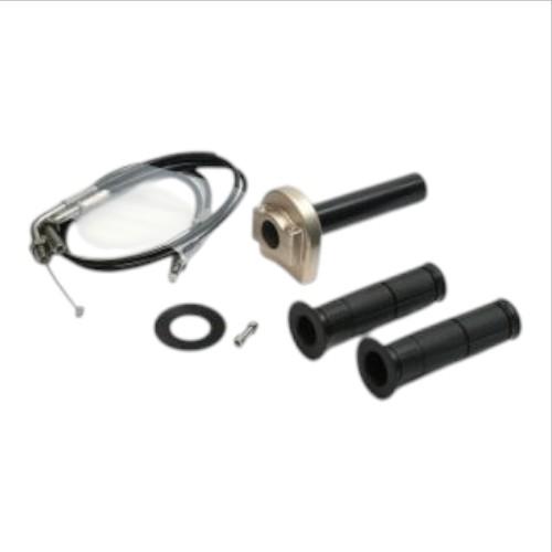ACTIVE(アクティブ) スロットルキット TYPE-1 ステン金具 巻取φ40 Tゴールド ZX...