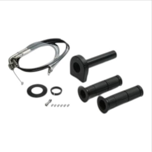 ACTIVE(アクティブ) スロットルキット TYPE-2 ステン金具 巻取φ36 ブラック ZX-...