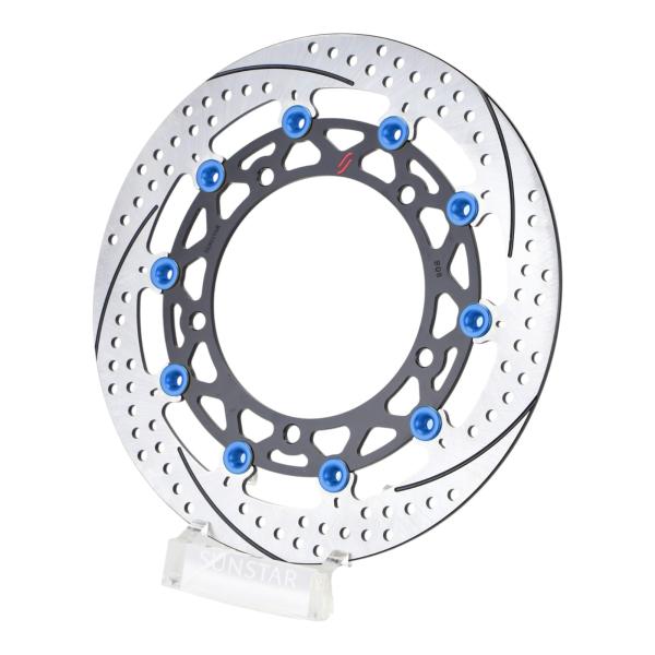 SUNSTAR(サンスター) ETB08FL-BL プレミアムレーシング フロントディスクローター ...