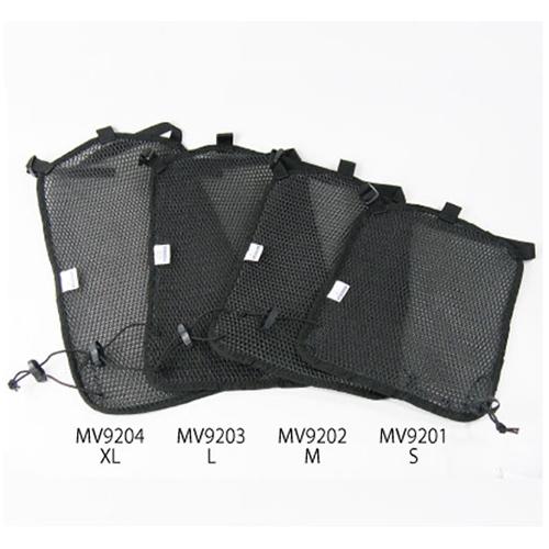 ROUGH&amp;ROAD MV92 ミネルヴァ エアメッシュパネル ブラック S MV9201 バイク ...