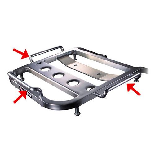 ROUGH&amp;ROAD RALLY591 キャリア用オプションアシストバー RY59100A2 バイク...