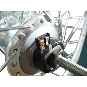 敷島自転車 前輪27×1 3/8ハブダイナモ HILMO アルミ