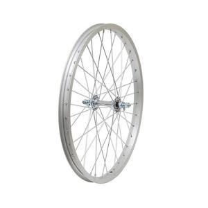 20インチ 自転車 前輪ホイール リム組タイヤ付 20×1.75 47-406