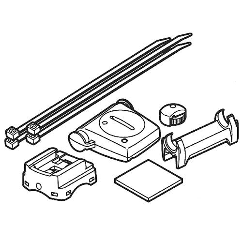 CATEYE(キャットアイ) 160-2990 CC-VT210W用パーツキット ブラック 自転車 ...