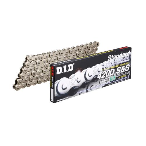 DID(大同工業) スタンダードシリーズチェーン 420D-100L RJ(クリップ) シルバー D...