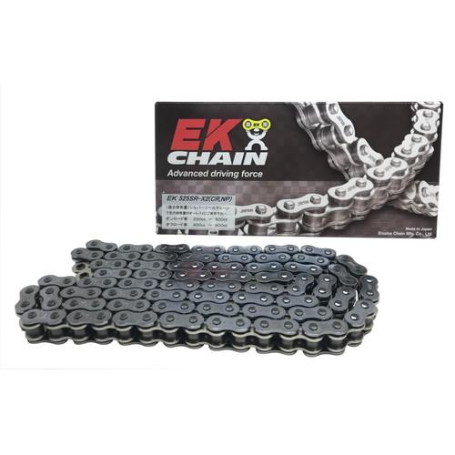 EKチェーン(江沼チェーン) SRXシリーズ 525SRX2-110L シルバー MLJ(カシメジョ...