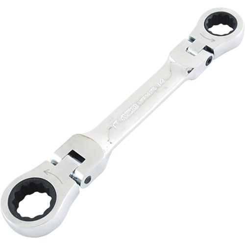 SK11 ショートダブルフレックスR 14mm ハンドツール工具 ギアレンチ・ラチェットレンチ