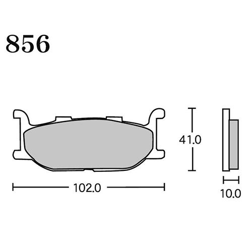 RK Japan FINE ALLOY 55(ファインアロイ55) ブレーキパッド FA5 856 ...