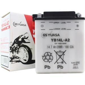 GSユアサ(ジーエスユアサ) バイク YB14L-A2 開放式バッテリー 液別 開放型バッテリー｜partsdirect