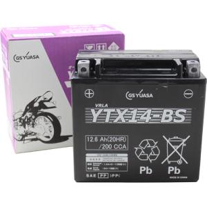GSユアサ GT12B-4 VRLA(制御弁式)バッテリー バイク 密閉型MF
