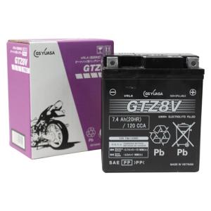 GSユアサ(ジーエスユアサ) バイク GTZ8V(液入充電済) VRLA(制御弁式)バッテリー GTZ8V-GY-C 密閉型MFバッテリー｜partsdirect