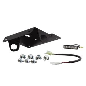 HURRICANE バイク フェンダーレスキット ナンバー HA6601 フェンダーレスkit ブラック ブラック フェンダーレスキット